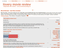 Tablet Screenshot of moviereviewblog.net